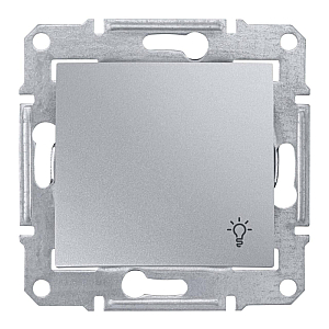 Выключатель кнопочный Свет Schneider Electric Sedna 10A 250V SDN0900160