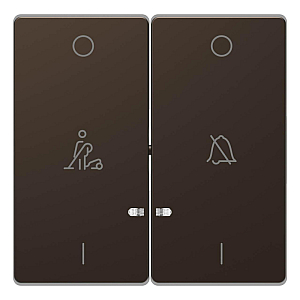 Клавиша двойная Schneider Electric Merten D-Life MTN3429-6052