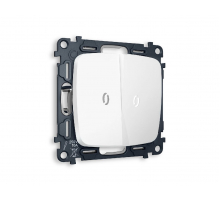 Комплект механизма 2-кл выключателя с подсветкой Ambrella Volt Omega MO124015