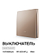 Выключатель кинетический 1кл., IP44, 2,4 ГГц, Smart, беж. Apeyron 04-75