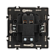 Выключатель перекрёстный 1 кл софт-тач белый кварц Arlight SWT-MKX1-SFPL-WH (250V, 10A) 054234(1)