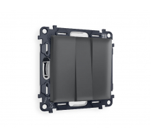 Комплект механизма 3-кл выключателя Ambrella Volt Alfa MA905010