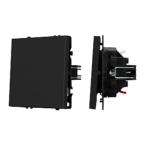 Механизм выключателя одноклавишный непроходной Arlight SWT-NOBE-MK01-SFPL-BK (230V, 10A) 054243