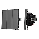 Выключатель 3 кл софт-тач серый базальт Arlight SWT-MK03-SFPL-GR (250V, 10A) 061799(1)