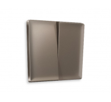 Лицевая панель для выключателя двухклавишного Ambrella Volt Alfa AP6330