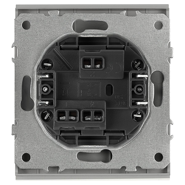 Переключатель Эра Arktik 16-1103-03 10АХ-250В алюминий Б0070336