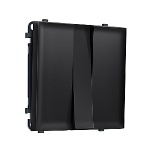Комплект механизма 3-кл выключателя SIGMA Черный матовый 10A-250V QUANT PRO Ambrella Volt MS805010 (SP8050, PR133)