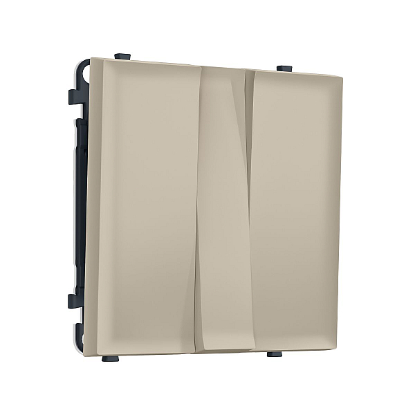Комплект механизма 3-кл выключателя SIGMA Кашемир 10A-250V QUANT PRO Ambrella Volt MS345010 (SP3450, PR133)