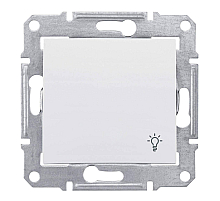 Выключатель кнопочный Свет Schneider Electric Sedna 10A 250V SDN0900121