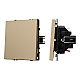 Выключатель проходной 1 кл софт-тач золотой песок Arlight SWT-MKP1-SFPL-GD (250V, 10A) 054247(1)