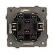 Механизм выключателя одноклавишный перекрёстный Arlight SWT-TENDO-MKX1-PL-WH (230V, 10A) 054054