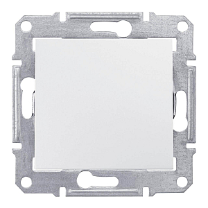Переключатель одноклавишный Schneider Electric Sedna IP44 10A 250V SDN0400521