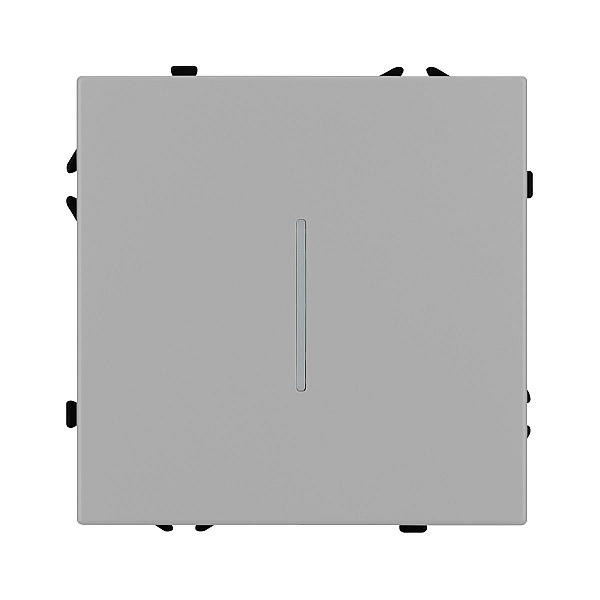 Выключатель проходной 1 кл подсветка софт-тач никель Arlight SWT-MKP1-SFPL-L-IS (250V, 10A) 059431(1)