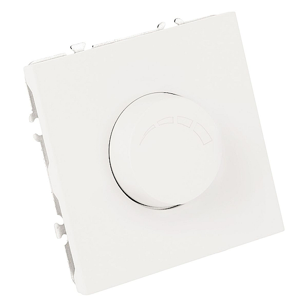 Выключатель диммирующий (механизм), Stekker, 250В, 500W Эмили, RSW10-5106-01, белый фарфор, soft touch 49868