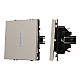 Выключатель звонковый 1 кл подсветка софт-тач кашемир Arlight SWT-MKR1-SFPL-L-CA (250V, 10A) 061783(1)