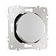 Выключатель одноклавишный проходной Arte Milano 202.32-1.silver