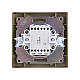 Выключатель одноклавишный на 2 направления Лама TDM Electric SQ1815-0706