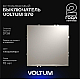 Выключатель встраиваемый Voltum S70 одноклавишный с подсветкой 10А, (кашемир) VLS010203
