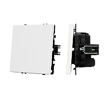 Механизм выключателя одноклавишный перекрёстный Arlight SWT-NOBE-MKX1-SFPL-WH (230V, 10A) 054234