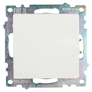 Выключатель 1-клавишный Stekker GLS10-7103-01 39298