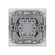 Выключатель одноклавишный с подсветкой на 2 направления Ильмень TDM Electric SQ1823-0006