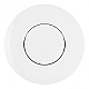 Выключатель круглый одноклавишный с рамкой Arte Milano SET08-1-30-1 white