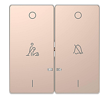 Клавиша двойная Schneider Electric Merten D-Life MTN3429-6051