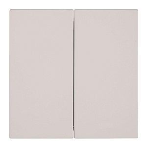 Выключатель 2-клавишный (механизм) Stekker Мия 250В 10А RSW10-3104-08 пудровый жемчуг 50473