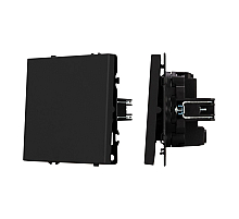 Механизм выключателя одноклавишный перекрёстный Arlight SWT-NOBE-MKX1-SFPL-BK (230V, 10A) 054249