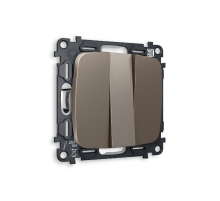 Комплект механизма 3-кл выключателя Ambrella Volt Omega MO635010