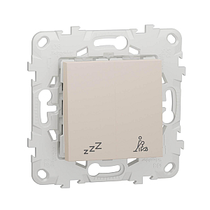 Выключатель кнопочный Schneider Electric Unica New NU521744