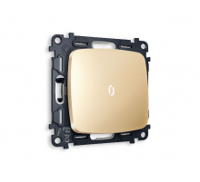 Комплект механизма 1-кл выключателя с подсветкой Ambrella Volt Omega MO602015