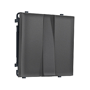 Комплект механизма 3-кл выключателя SIGMA Антрацит серый 10A-250V QUANT PRO Ambrella Volt MS655010 (SP6550, PR133)