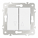 Выключатель жалюзи Arte Milano 203.38-2.white