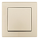 Выключатель одноклавишный Arte Milano SET06-1-30-1 shampan