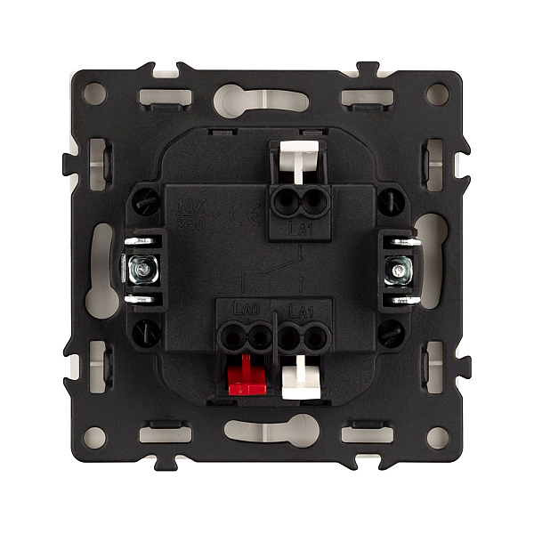 Выключатель проходной 1 кл софт-тач белый кварц Arlight SWT-MKP1-SFPL-WH (250V, 10A) 054235(1)