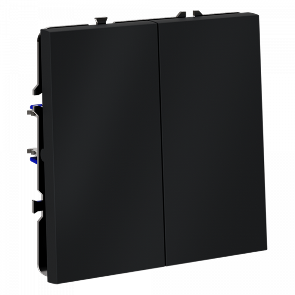 Выключатель двухклавишный Voltum S70 VLS020107 Выключатель двухклавишный Voltum S70 VLS020107
