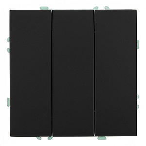 Выключатель трехклавишный Stekker RSW10-5108-05 Эмили 49844