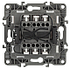 Выключатель двухклавишный с подсветкой ЭРА 12 10AX 250V 12-1105-01 Б0014657