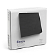 Выключатель трехклавишный беспроводной Feron Smart черный TM83 41724