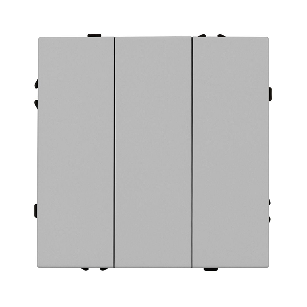 Выключатель 3 кл софт-тач никель Arlight SWT-MK03-SFPL-IS (250V, 10A) 061800(1)