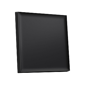 Лицевая панель SIGMA (Черный матовый) для 1-кл выключателей QUANT PRO Ambrella Volt SP8010