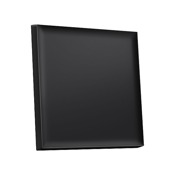 Лицевая панель SIGMA (Черный матовый) для 1-кл выключателей QUANT PRO Ambrella Volt SP8010