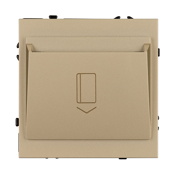 Выключатель карточный магнитный софт-тач золотой песок Arlight SWT-CRD-SFPL-GD (250V, 25A) 064813