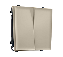 Комплект механизма 2-кл выключателя SIGMA Кашемир 10A-250V QUANT PRO Ambrella Volt MS343010 (SP3430, PR115)