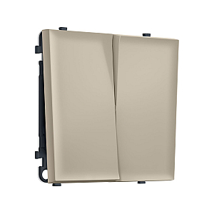 Комплект механизма 2-кл выключателя SIGMA Кашемир 10A-250V QUANT PRO Ambrella Volt MS343010 (SP3430, PR115)