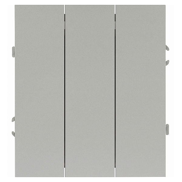 Выключатель ЭРА Arktik 16-1107-03 тройной 10АХ-250В алюминий Б0070376