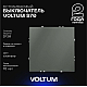 Выключатель встраиваемый Voltum S70 одноклавишный 10А, (титан) VLS010106