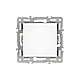 Механизм выключателя одноклавишный перекрестный  Arlight SWT-MKX1-PL-WH (250V, 16A) 043718