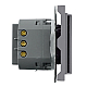 Выключатель карточный (механизм) Stekker 250В 40А Эмили RSW40-5114-10 платиново-серый soft touch 50699